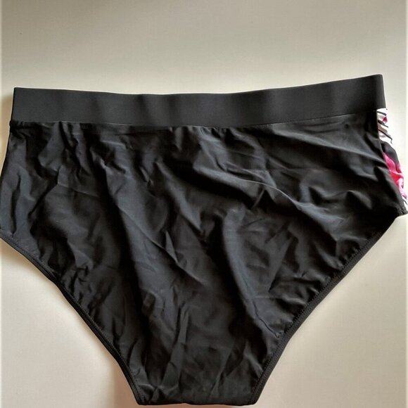 TROPICAL HIGH WAIST 2 PIECE BIKINI SWIMSUIT (RUNS SMALL) - Picture 10 of 15